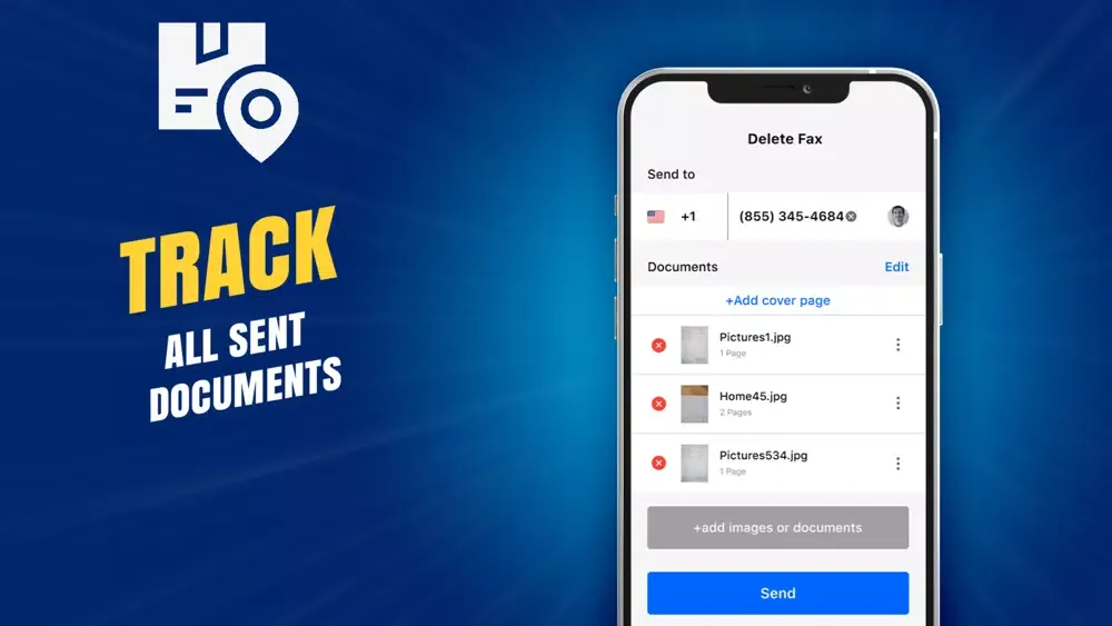 Fax App · Send Fax From iPhone Screenshots